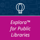 Explora for Public Libraries button.