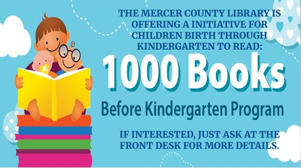 1000 books before kindergarten information